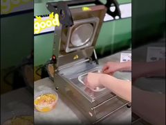 गोल ट्रे सीलर मशीन