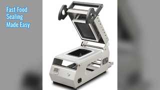 फास्ट फूड ट्रे सीलर DQ2 स्टेनलेस स्टील आसान उपयोग