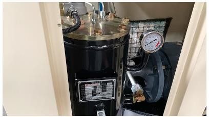 14L 11kw Portable Screw Air Compressor 3 Phase Air Cooling Driect Driven