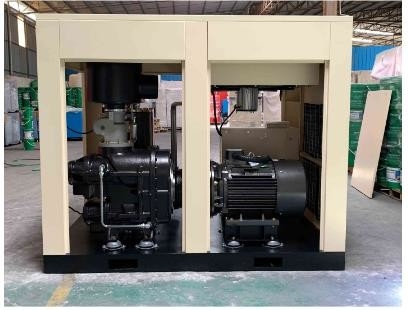 Vertical Two Stage Industrial Portable Air Compressor 3 Phase 55kw Min 75dB