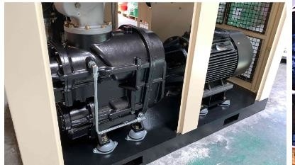 Vertical Two Stage Industrial Portable Air Compressor 3 Phase 55kw Min 75dB