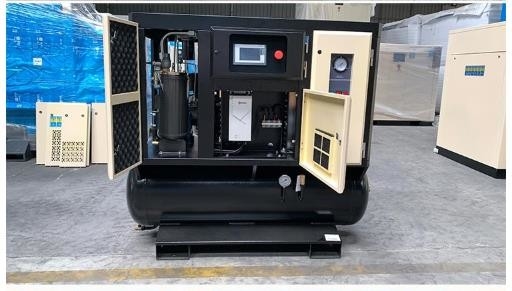 Direct Connection Type Portable Rotary Screw Air Compressor Four In One 10Hp 7.5kw