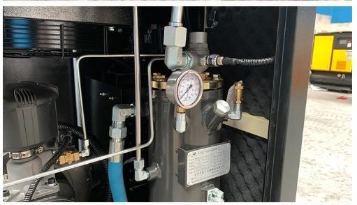 Direct Connection Type Portable Rotary Screw Air Compressor Four In One 10Hp 7.5kw