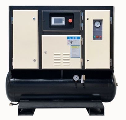 Direct Connection Type Portable Rotary Screw Air Compressor Four In One 10Hp 7.5kw