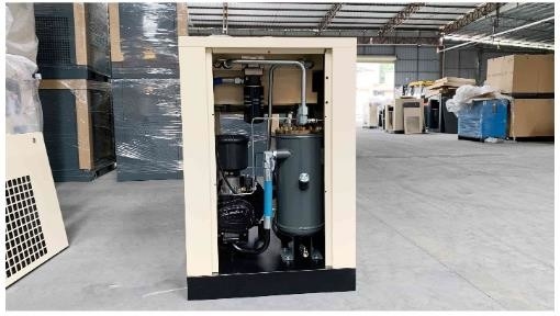 20 Hp Small Double Screw Air Compressor Boss Air End 15kw  8 Bar