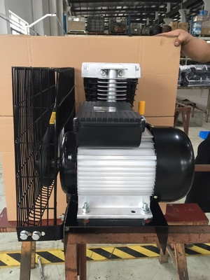 3.0HP Dual Cylinder Reciprocating Piston Compressor Belt Single Phase