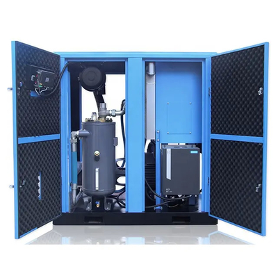 Low Noise 14L 11kw Portable Screw Air Compressor 3 Phase Air Cooling Direct Driven