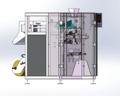 Multifunctional Full Automatic High Speed Vertical Bag Packing Machine With 500W / 800W