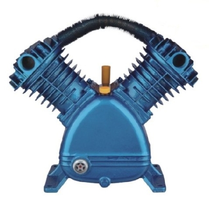 Low Noise Level 60DB 90mm*2 Cylinder Industrial Grade Reciprocating Piston Air Compressor Head for Performance