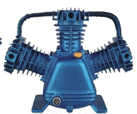 Speed Oil Lubricated Electric Air Compressor Head with 3450 Motor Rpm and Oil Sight Glass