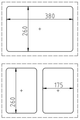 Fully Automatic Vacuum Skin Sealing Machine DQ330VSL with Food Grade 304 Stainless Steel and 6061 Anodized Aluminum Mold for MAP Packaging