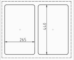 Fully Automatic Vacuum Skin Sealing Machine DQ480VSL with Food Grade 304 Stainless Steel and 6061 Anodized Aluminum Mold for MAP Packaging