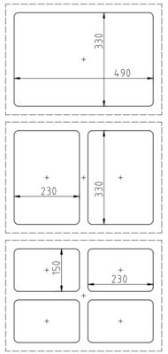 Commercial Automatic Modified Atmosphere Vertical Tray Sealer with Food Grade 304 Stainless Steel and 6061 Anodized Aluminum Mold