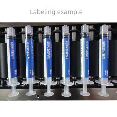 Full Automatic Horizontal Round Bottle Labeling Machine CH-305 for Plastic and Glasses Bottles