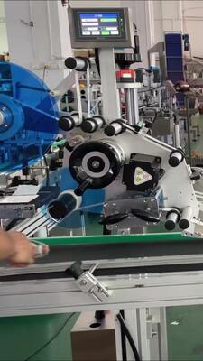 Fully Automatic Flat Assembly Line Labeling Machine CH-605 for Bottles Cans Cartons Fast Speed Touch Screen Energy Saving