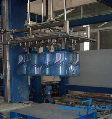 Lay Cartons Plastic Robot Palletizer Machine Fully Automatic Metal