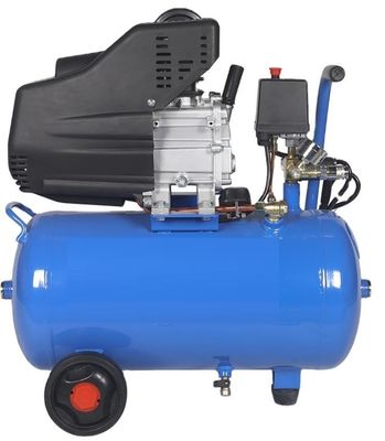 115psi Mini Portable Air Compressor With Tank 50L 8 Bar Blue