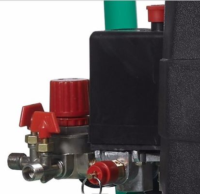26KGS Single Piston Air Compressor 47mm 0.206m3 Min Black