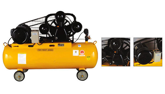 380V 100 Litre Belt Driven Air Compressor Piston Industrial Electric