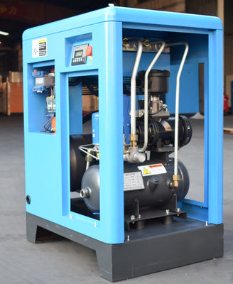 8bar Helical Screw Compressor 7.5 Kw 10L 214KGS Belt Driven Type