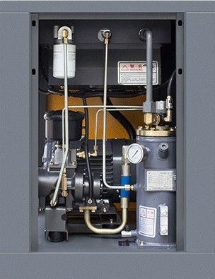 10L Belt Driven Screw Compressor Small 214KGS 1.1m3 Min