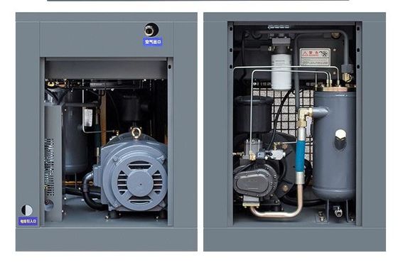 Blue 11kw Screw Compressor 14L 3 Phase Air Cooling Driect Driven