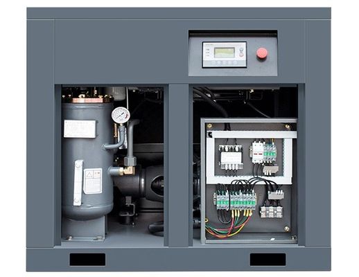 Blue 11kw Screw Compressor 14L 3 Phase Air Cooling Driect Driven