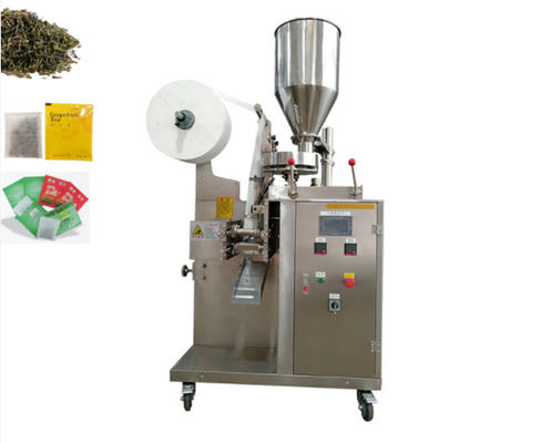 Volumetric Tea Bag Packing Machine Small Scale 316 Hopper Double Chamber