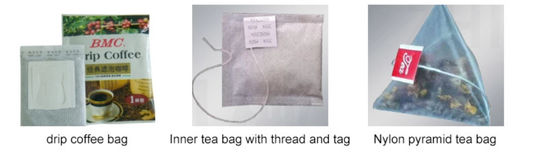 Volumetric Tea Bag Packing Machine Small Scale 316 Hopper Double Chamber