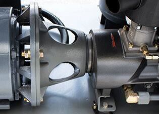 12.5 Bar Oil Free Screw Air Compressor 380V Portable Rotary