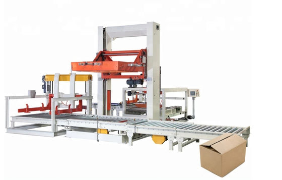 Stacking Robot Palletizer Machine 380V Auto Stretch Wrap Machine