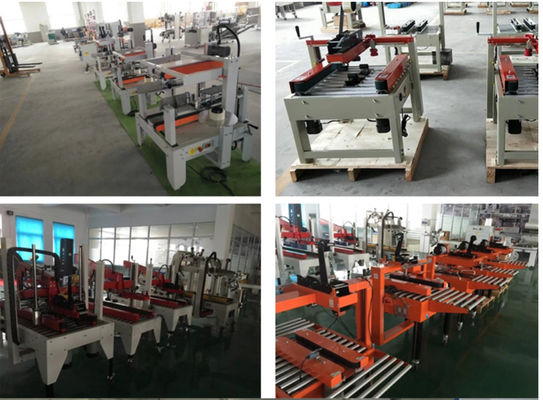 Adhesive Tape 500mm Carton Corrugated Box Packing Machine Sealing