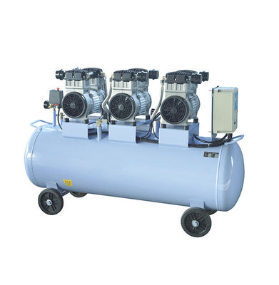 3 Head Silent Air Compressor Noiseless 210L Min Air Cooling