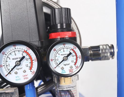 3 Head Silent Air Compressor Noiseless 210L Min Air Cooling