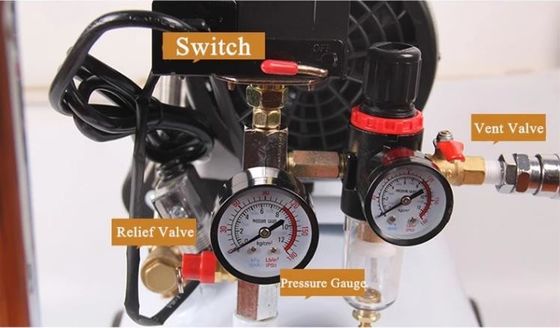 8 bar Oil Free Piston Air Compressor 6000w  Electric Portable