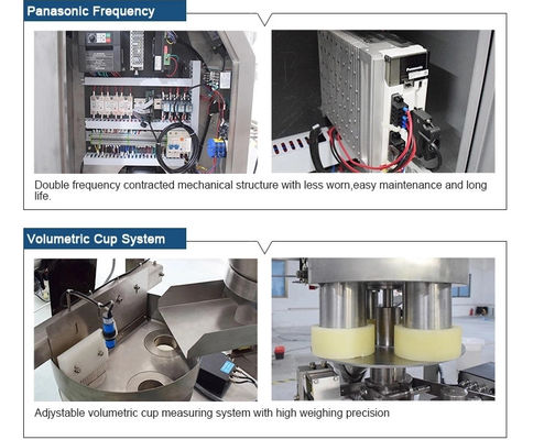 MCU Automatic Granule Grain Packaging Machine Liner Weigher for beans nuts chips