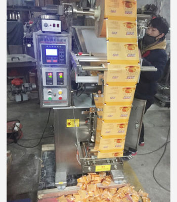500g Pneumatic VFFS Packing Machine Honey Sachet 304 Stainless Steel