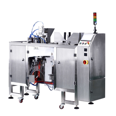 Single Station Stand Up Pouch Spice Grains Oatmeal Powder Packing Machine Zipper Bag