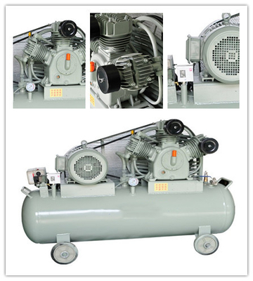 380v 3 Cylinder 7.5kw 10Hp Reciprocating Piston Compressor Drive Belt