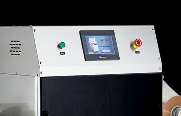 Automatic Tray Sealer DQ370L-V with  Vacuum Displacement Packaging Food Grade 304 Stainless Steel and 6061 Anodized Aluminum Mold