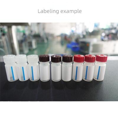 Full Automatic Horizontal Round Bottle Labeling Machine CH-305 for Plastic and Glasses Bottles