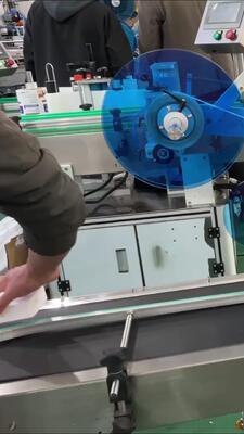 Fully automatic flat corner labeling machine CH-606 box corner labeling machine